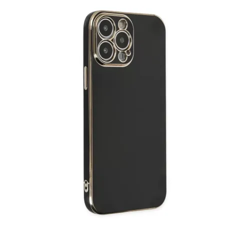 Apple iPhone 15 Pro Max Kılıf Volet Silikon - Siyah