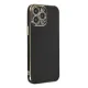 Apple iPhone 15 Pro Max Kılıf Volet Silikon - Siyah