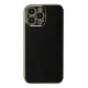 Apple iPhone 15 Pro Max Kılıf Volet Silikon - Siyah