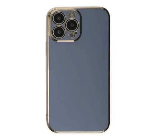 Apple iPhone 15 Pro Max Kılıf Volet Silikon - Mavi