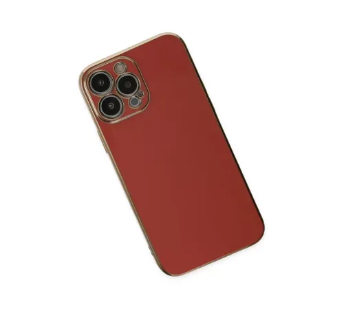 Apple iPhone 15 Pro Max Kılıf Volet Silikon - Kırmızı