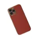 Apple iPhone 15 Pro Max Kılıf Volet Silikon - Kırmızı