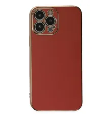 Apple iPhone 15 Pro Max Kılıf Volet Silikon - Kırmızı
