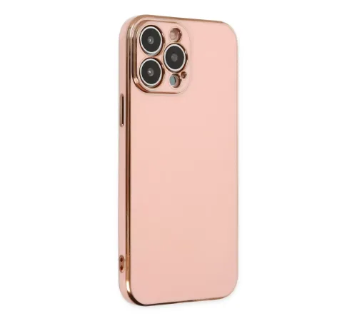 Apple iPhone 15 Pro Max Kılıf Volet Silikon - Pembe