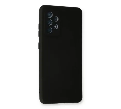 Samsung Galaxy A33 5G Kılıf First Silikon - Siyah