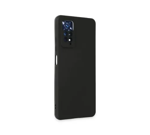 Xiaomi Redmi Note 11 Kılıf First Silikon - Siyah