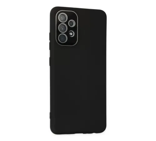 Samsung Galaxy A33 5G Kılıf Lansman Glass Kapak - Siyah
