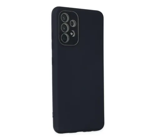 Samsung Galaxy A33 5G Kılıf Lansman Glass Kapak - Lacivert