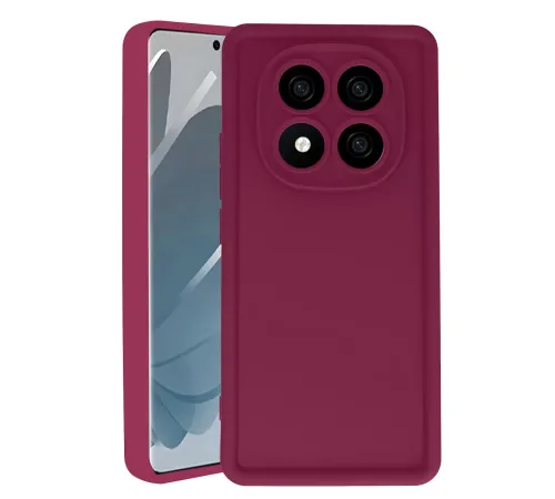 Xiaomi Redmi Note 14 Pro 4G Kılıf Viera Silikon - Bordo