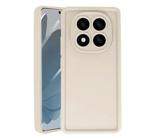 Xiaomi Redmi Note 14 Pro 4G Kılıf Viera Silikon - Krem