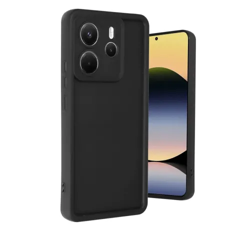 Xiaomi Redmi Note 14 4G Kılıf Viera Silikon - Siyah