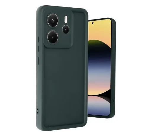 Xiaomi Redmi Note 14 4G Kılıf Viera Silikon - Koyu Yeşil