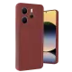 Xiaomi Redmi Note 14 4G Kılıf Viera Silikon - Bordo