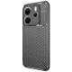 Xiaomi Redmi Note 14 4G Kılıf Auto Focus Karbon Kapak - Siyah