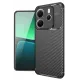 Xiaomi Redmi Note 14 4G Kılıf Auto Focus Karbon Kapak - Siyah