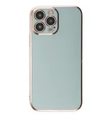 Apple iPhone 15 Pro Max Kılıf Volet Silikon - Açık Yeşil
