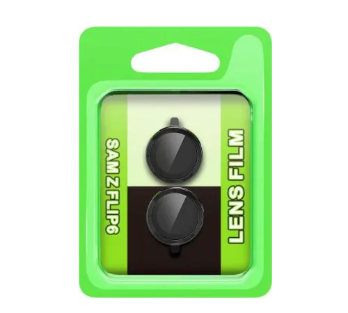 Samsung Galaxy Z Flip 6 Raze Metal Kamera Lens - Siyah