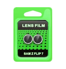 Samsung Galaxy Z Flip 7 Raze Metal Kamera Lens - Gümüş