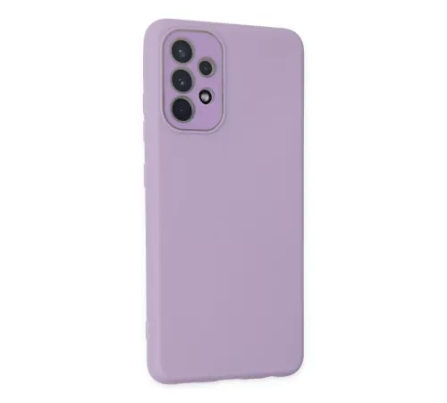Samsung Galaxy A33 5G Kılıf Lansman Glass Kapak - Lila