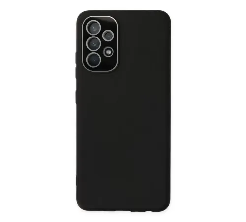 Samsung Galaxy A53 5G Kılıf Lansman Glass Kapak - Siyah