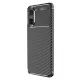 Xiaomi Poco X7 Pro Kılıf Auto Focus Karbon Kapak - Siyah