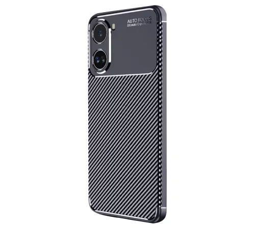 Xiaomi Poco X7 Pro Kılıf Auto Focus Karbon Kapak - Lacivert