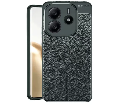 Xiaomi Redmi Note 14 4G Kılıf Auto Focus Kapak - Koyu Yeşil