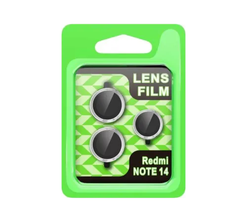 Xiaomi Note 14 5G Raze Metal Kamera Lens - Gümüş