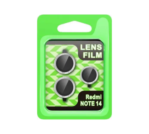 Xiaomi Note 14 5G Raze Metal Kamera Lens - Gümüş