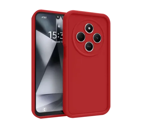 Xiaomi Redmi 14C Kılıf Viera Silikon - Kırmızı