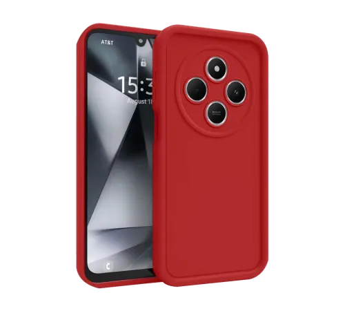 Xiaomi Redmi 14C Kılıf Viera Silikon - Kırmızı