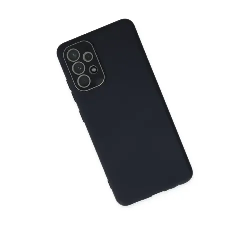 Samsung Galaxy A53 5G Kılıf Lansman Glass Kapak - Lacivert