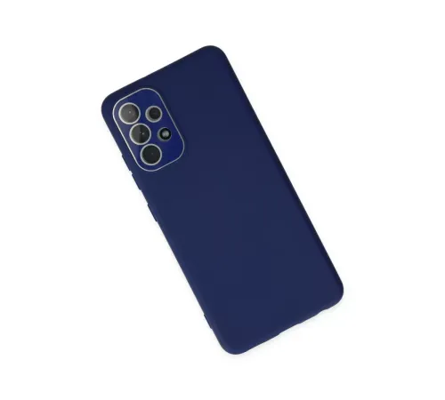 Samsung Galaxy A53 5G Kılıf Lansman Glass Kapak - Sky Blue