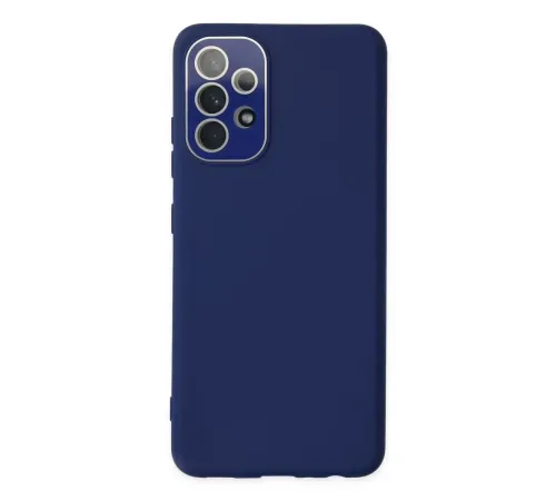 Samsung Galaxy A53 5G Kılıf Lansman Glass Kapak - Sky Blue