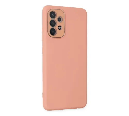Samsung Galaxy A53 5G Kılıf Lansman Glass Kapak - Pembe