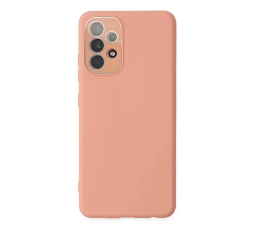 Samsung Galaxy A53 5G Kılıf Lansman Glass Kapak - Pembe