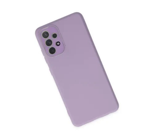 Samsung Galaxy A53 5G Kılıf Lansman Glass Kapak - Lila