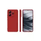 Xiaomi Redmi Note 14 4G Kılıf First Silikon - Kırmızı