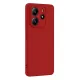 Xiaomi Redmi Note 14 4G Kılıf First Silikon - Kırmızı