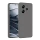 Xiaomi Redmi Note 14 4G Kılıf First Silikon - Gri