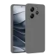 Xiaomi Redmi Note 14 4G Kılıf First Silikon - Gri