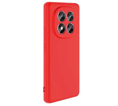 Xiaomi Redmi Note 14 Pro 4G Kılıf First Silikon - Kırmızı