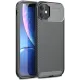 Apple iPhone 11 Kılıf Auto Focus Karbon Kapak - Siyah