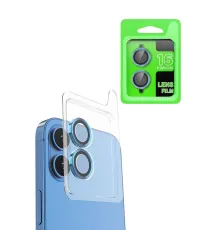 Apple iPhone 16 Raze Metal Kamera Lens - Lacivert