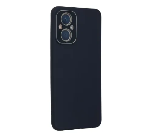 Reno 7 Lite Kılıf Lansman Glass Kapak - Lacivert