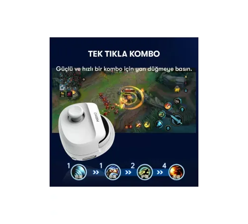 Memo MB01 Oyun Tuşu - Beyaz