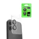 Apple iPhone 16 Plus Raze Metal Kamera Lens - Siyah
