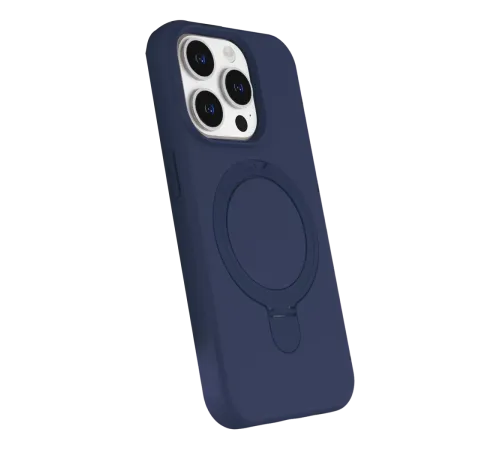Apple iPhone 14 Pro Max Regal Magsafe Standlı Kapak - Lacivert