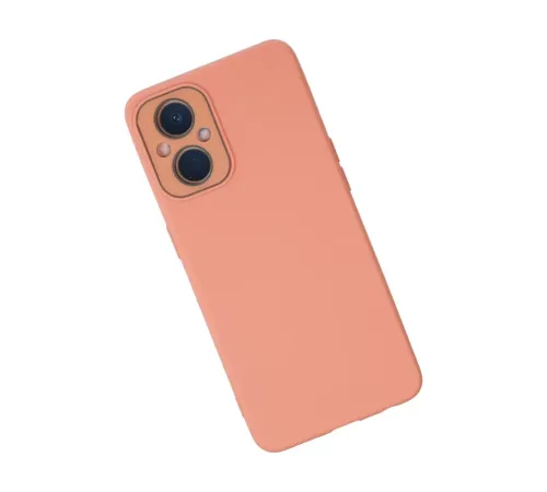 Reno 7 Lİte Kılıf Lansman Glass Kapak - Pembe