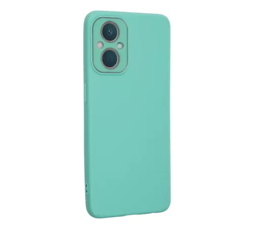 Reno 7 Lite Kılıf Lansman Glass Kapak - Turkuaz